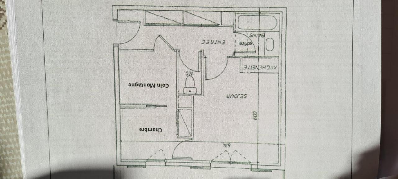 Agréable appartement de 6 pers au pieds des pistes ,wifi gratuit à Saint-Sorlin-d'Arves labelise 3 étoiles au gîte de France Saint-Sorlin-dʼArves Exterior foto